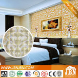 TV Wall Picture Golden Pattern Glass Mosaic (P815001)