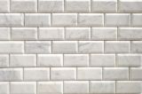 Cheap Mosaic Tiles, White Marble Mosaic with Free Sample