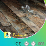 12.3mm E1 HDF AC3 Embossed Oak V-Grooved Laminate Flooring