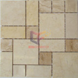 Beige Color Natural Marble Mosaic Tile (CFS955)