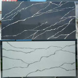 New Quartz Stone Slabs/Black White Calacatta Quartz