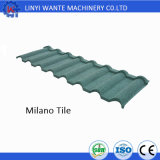 Soncap Certification Milano Type Stone Coated Metal Roof Tile
