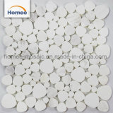 High Quality Waterjet outdoor Round Shape Marble Mosaic Tile