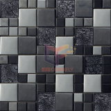 Gold Leaf Crystal Stainless Steel Metal Mosaic (CFM713)