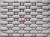 Glazed Ceram Mix White Color Ceramic Mosaic Tile (CST193)