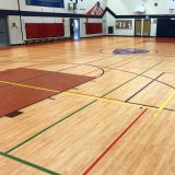 Synthetic Vinyl Sport Flooring for Leisure Venues