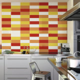 100*100mm Inkjet Glazed Interior Ceramic Color Wall Tile for Kitchen