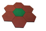 Hexagon Rubber Tile for Playground