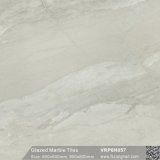600X600mm 800X800mm Gray Color Glazed Marble Polished Porcelain Floor Tile (VRP6H057)