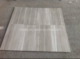 Good Quality Chinese Natural Timber White Marble Tile for Flooring and Wall Cladding