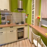 Warm Color European Style PVC Kitchen Design
