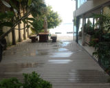 Factory Direct Sale Hollow Waterproof Wood and Plastic Composite WPC Decking WPC Flooring