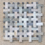 Natural Slate Mosaic Stone Thin Veneer for Wall Cladding (SMC-SMP124)