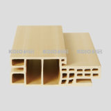Customized Eco-Friendly Raw Material PVC Covered WPC Door Frame (PM-120E-2)