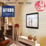 Decorative PVC 3D Soundabsorb Self Adhesive Tile for Living Room
