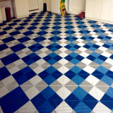 Brilliant-Rubber-Floor-Squares-White-Blue-Vented-Grid-Loc-Rubber-Garage-Floor-Tiles-Flooring