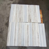 White Crystal Wooden Marble Slabs Used for Interiors and Exteriors