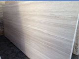 Polished Timber White Marble Flooring and Marble Wall Covering Tiles