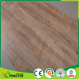 Thin Wood Grain Embossed PVC Vinyl Plank Flooring with Ce Certificate
