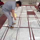 Natural Italian Polished Bianco Carrara White Marble Kitchen Floor Tiles
