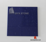 Blue Crystal Artificial Stone Quartz Countertop/Floor Tile
