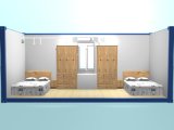 Prefabricated Kitchen Room/Bath Room/Washing Room/Shower Room/Bedroom Container Homes