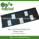 Stone Chips Coated Metal Roof Tile (Shingle type)