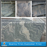 Polished White China Juparana/Sand Wave Granite for Tiles/Slabs