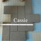 1100*1100mm Interlocking Outdoor Wearing-Resistant Rubber Tile