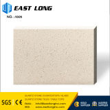 Stain Resistant White Fine Grain Quartz Stone Slabs for Hotel/Home Decor