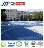 6mm Thickness Silicon PU for Outdoor Sport Courts Flooring