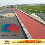 Recycled Synthetic Flooring for Tennis Iaaf Rubber Running Track Sport Flooring