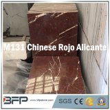 Chinese Red Marble Floor Tile for Bathroom Flooring, Wall, Slab