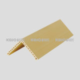 Wood Plastic Composite WPC Wall Decorative Material Corner Protector (PJ-5555)