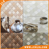 Safe Building Material Grid Coffee Water-Proof Rustic Ceramic Wall Tile