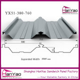 New Building Material Steel Roof Tile Roofing Sheet Yx51-380-760