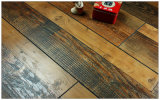 12.3mm Hand Scraped Walnut V-Grooved Laminate Floor