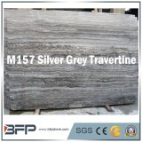 Silver Grey Popular China Marble Travertine Tile for Wall/Floor