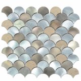 305X305mm 2018 Wholesale Florida Fish Scale Aluminum Ceramic Mosaic Tile