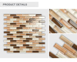 Hot Sale Factory Direct Indoor Decorative Strip Glossy Brown Glass Mosaic Tile