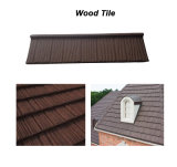 High Quality Roofing Sheet Stone Coated Steel Wood Roof Tile