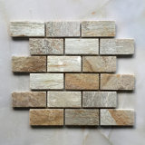 China Natural Slate Mosaic Tiles (SMC-SMP098)