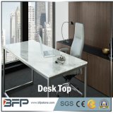 Popular Style White Marble Office Dining Rectangular Desk Top