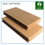 China Factory Wood and Plastic Composite WPC Decking for Outdoor