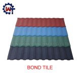 Easy Construction Stone Coated Metal Modern Roof Tile