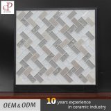 Foshan Crystal Glass Mix Marble Mosaic Tile for Wall Decoration