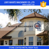 Case Display of Linyi Wante Stone Coated Metal Roof Tiles