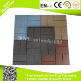 Hot Selling Rubber Patio Tiles Driveway Recycled Rubber Pavers with Low Price