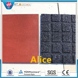 Recycle Rubber Tile / Colorful Rubber Paver / Indoor Rubber Tile