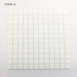 Top Quality White Square Glass Mosaic Tile